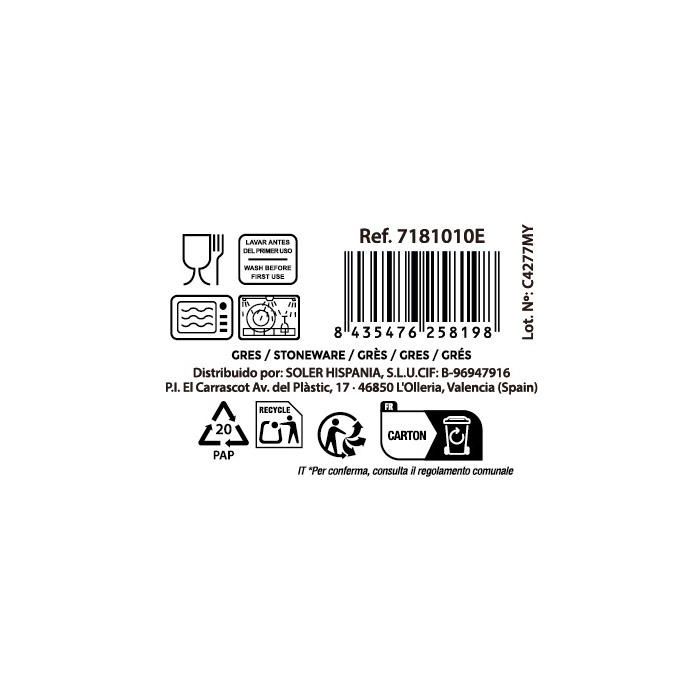 Mug Albada 350 cc - Inde (48 Unidades) 13 Mug Albada 350 cc - Inde (48 Unidades) 13
