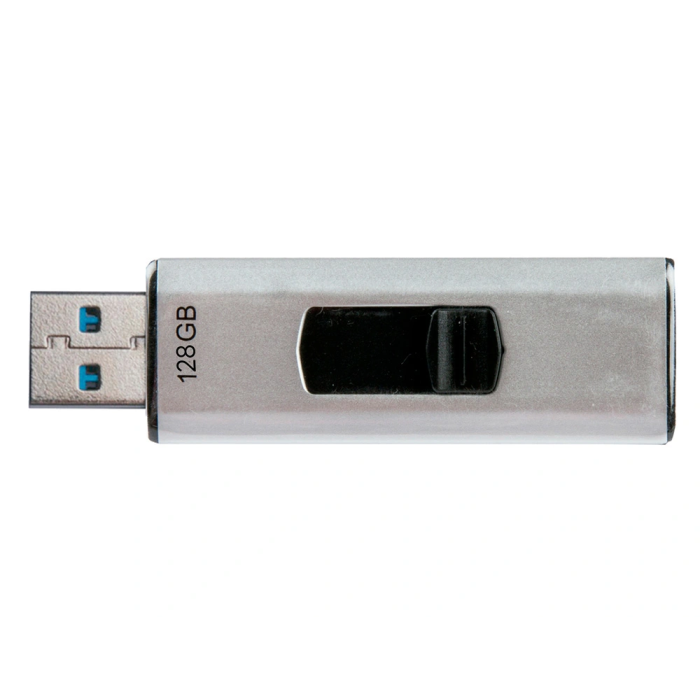 Q-connect Memoria USB Flash 128 GB 3.0 Plateado Compacto 2 Q-connect Memoria USB Flash 128 GB 3.0 Plateado Compacto 2