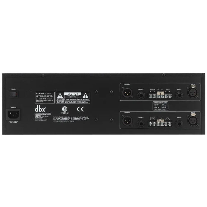 DBX 1231 Altavoz Profesional 56.5x29.2x19.1 cm 1