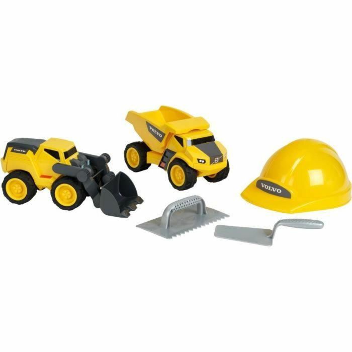 Theo Klein AAABB47780 Juguete de obra Volvo Power con casco, 5 piezas, Plástico de alta calidad y muy duradero. 2 Theo Klein AAABB47780 Juguete de obra Volvo Power con casco, 5 piezas, Plástico de alta calidad y muy duradero. 2