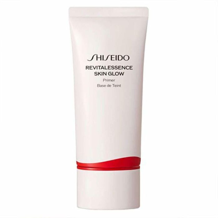 Shiseido REVITALESSENCE SKIN GLOW Primer SPF25 30 ml - Hidratación 24h, Brillo Radiante