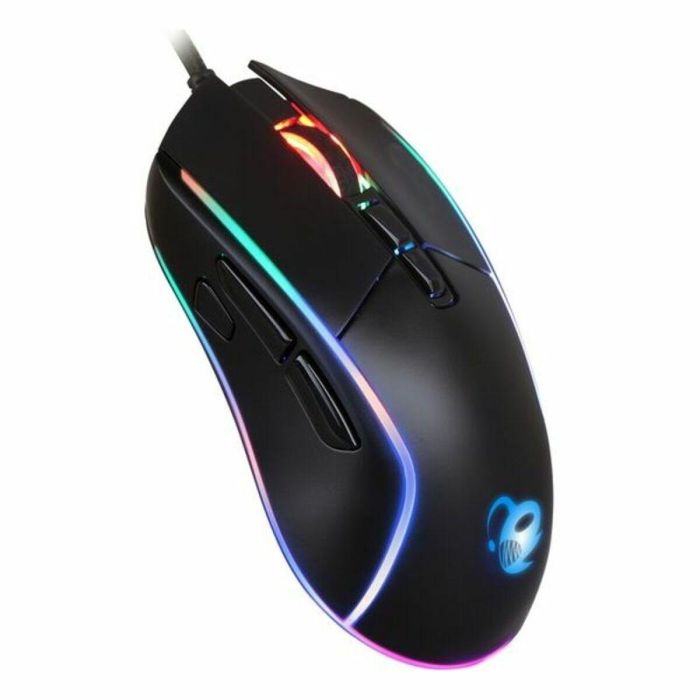 Ratón Gaming con LED CoolBox DeepDarth Negro 6400 dpi 1 Ratón Gaming con LED CoolBox DeepDarth Negro 6400 dpi 1