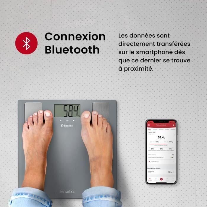 Pese Persona Conectada - Terraillon - Smart Connect - Gray 3 Pese Persona Conectada - Terraillon - Smart Connect - Gray 3