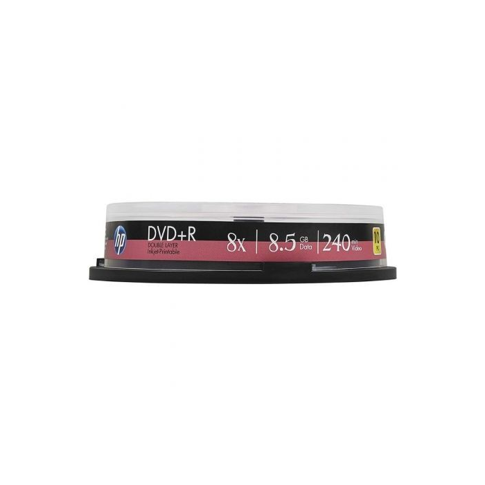 DVD+R HP DRE00060-3 DL 8X/ Tarrina-10uds 1 DVD+R HP DRE00060-3 DL 8X/ Tarrina-10uds 1