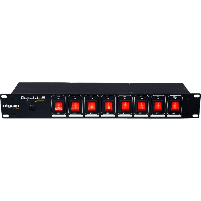Regleta Con Interruptor Dispatch De 8 Canales Enracable 1