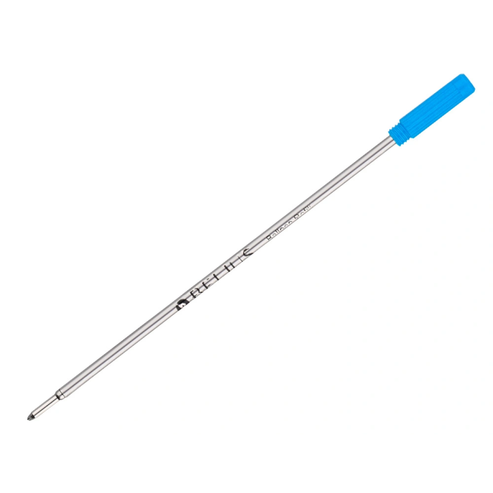 Belius Recambio Bolígrafo con Rosca Azul Caja 3 Unidades Punta Media 1mm Made in Germany 2