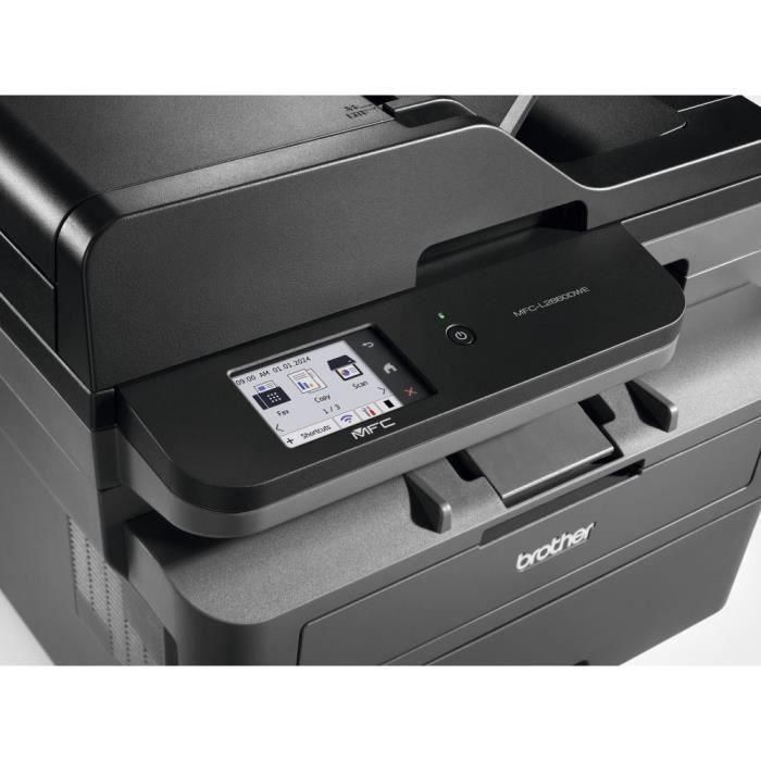 BROTHER multifuncion laser monocromo MFCL2860DWE WiFi con fax, pantalla tactil, impresion automatica a doble cara y ADF de 50 hojas. 3 BROTHER multifuncion laser monocromo MFCL2860DWE WiFi con fax, pantalla tactil, impresion automatica a doble cara y ADF de 50 hojas. 3