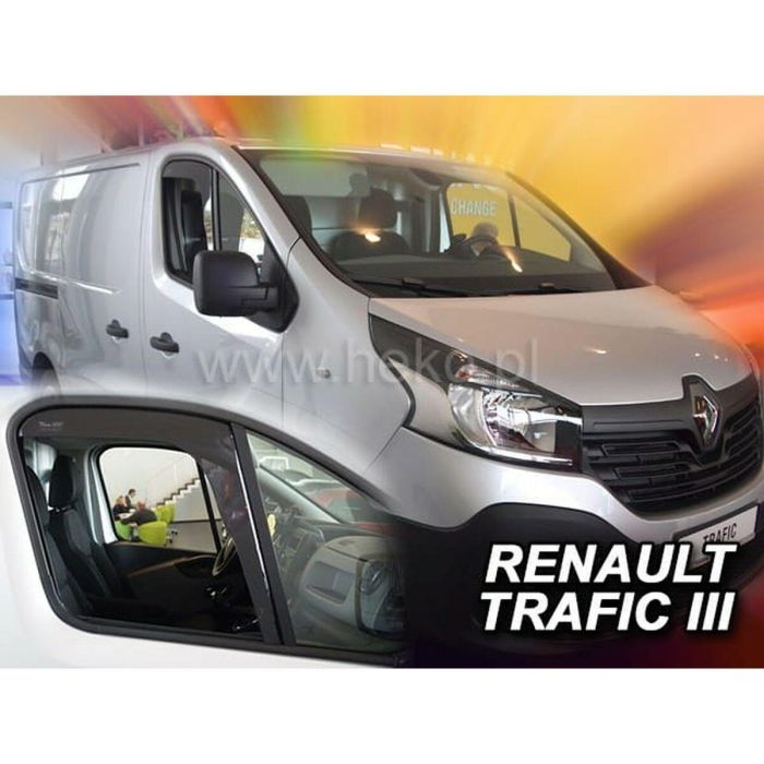 Deflector de viento HEKO HO27189 FIAT Talento renault trafic iii 2014 OPEL VIVARO Frontal 2 Piezas 2