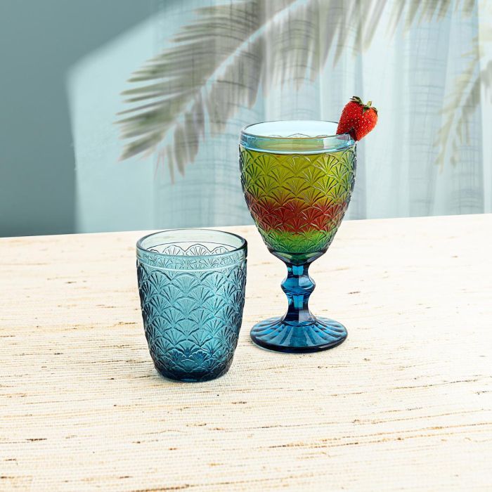 Bidasoa Copa de Vidrio Blue Moon 30 cL Azul - Set de 6 Unidades - Apto Lavavajillas 1 Bidasoa Copa de Vidrio Blue Moon 30 cL Azul - Set de 6 Unidades - Apto Lavavajillas 1