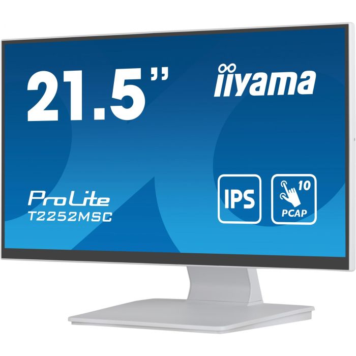 iiyama T2252MSC-W2 Monitor Táctil 21.5" IPS Full HD (1920x1080) 5ms Blanco con Altavoces HDMI y DisplayPort 8