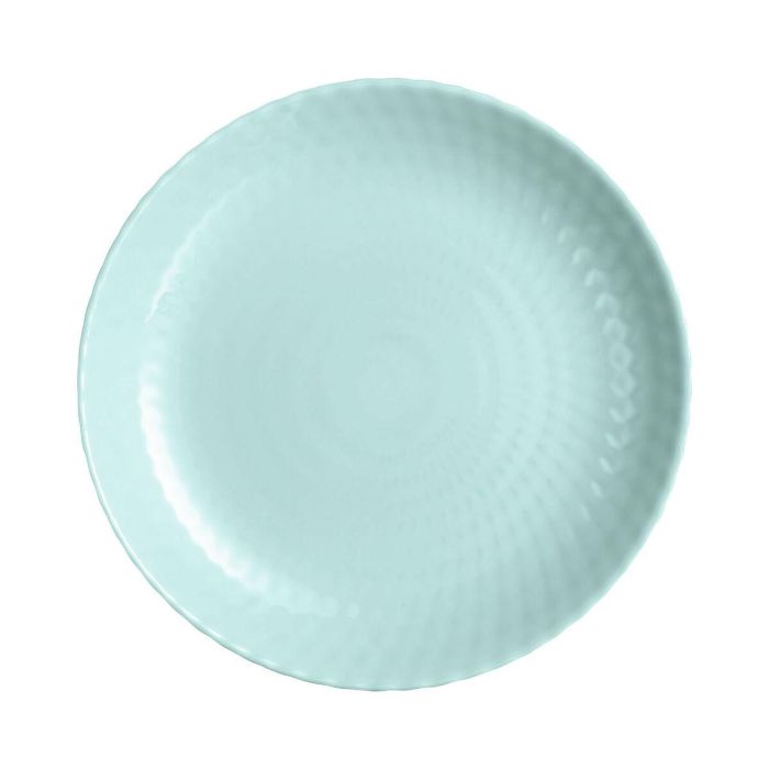 Plato Llano Luminarc Pampille Turquesa Vidrio (25 cm) (24 Unidades) 2 Plato Llano Luminarc Pampille Turquesa Vidrio (25 cm) (24 Unidades) 2