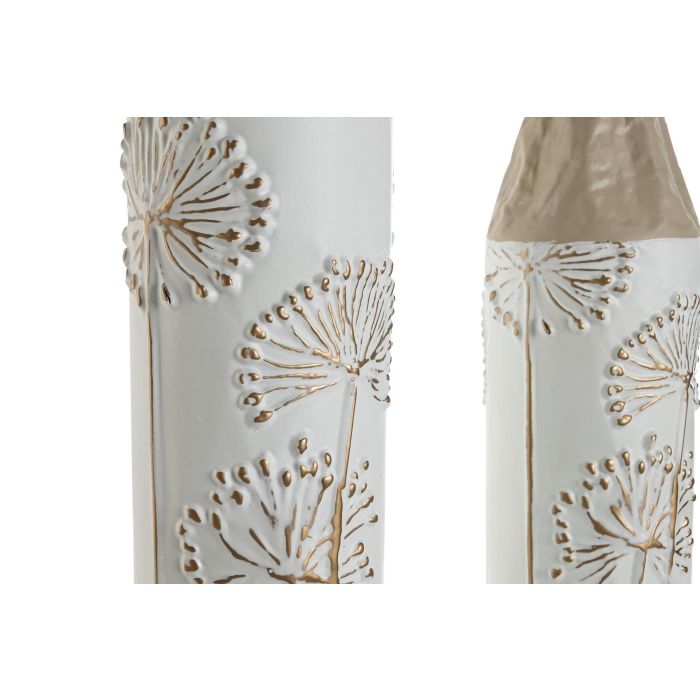 Jarron Cottage DKD Home Decor Beige Marron Claro 13.5 x 71 x 13.5 cm Set de 2 1 Jarron Cottage DKD Home Decor Beige Marron Claro 13.5 x 71 x 13.5 cm Set de 2 1