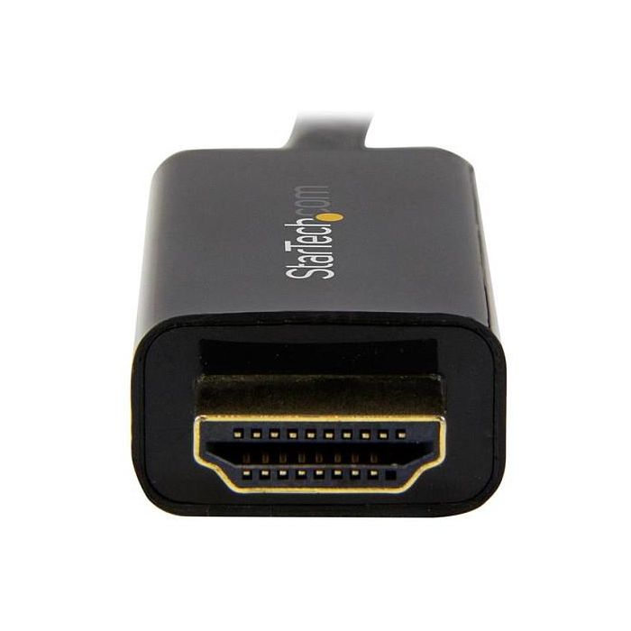 Adaptador DisplayPort a HDMI Startech DP2HDMM3MB 4K Ultra HD 3 m Negro