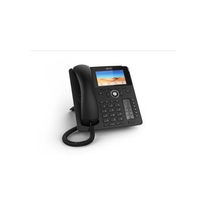 Snom D785N Teléfono IP Profesional Negro con Pantalla a Color de Alta Resolución y Bluetooth