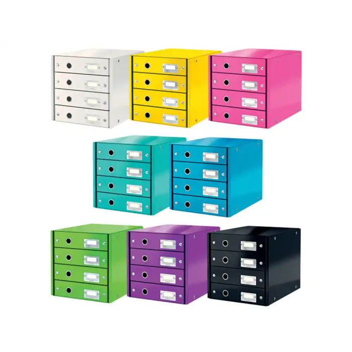 Leitz Click&Store Fichero Cajones Sobremesa 4 Cajones Negro 290x283x360 mm 2