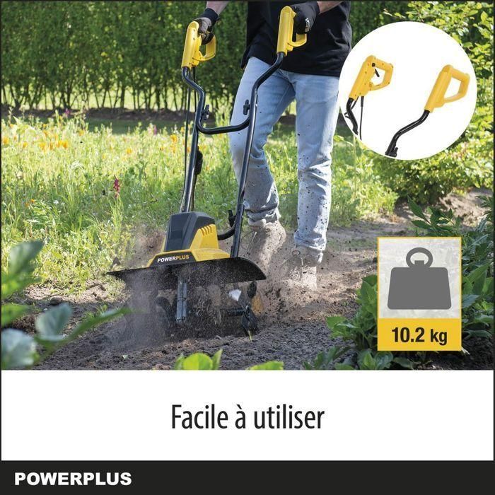 Powerplus POWXG72010 Motoazada Eléctrica 1500W 1