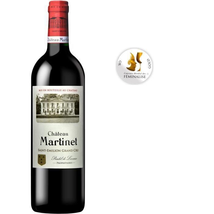 Château Martinet 2017 Saint-Emilion Grand Cru - Vino tinto Burdeos