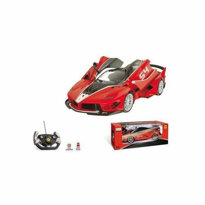 Mondo Motors Ferrari FXX K Evo Coche Radiocontrol Escala 1:14 - Todas Direcciones, 9 km/h, Faros, Puertas Abribles
