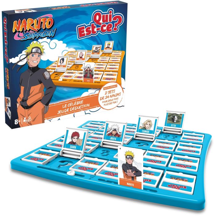 ¿QUIÉN ES? Naruto Shippuden - Juego de mesa - JUGADA GANADORA - A partir de 8 años 0 ¿QUIÉN ES? Naruto Shippuden - Juego de mesa - JUGADA GANADORA - A partir de 8 años 0