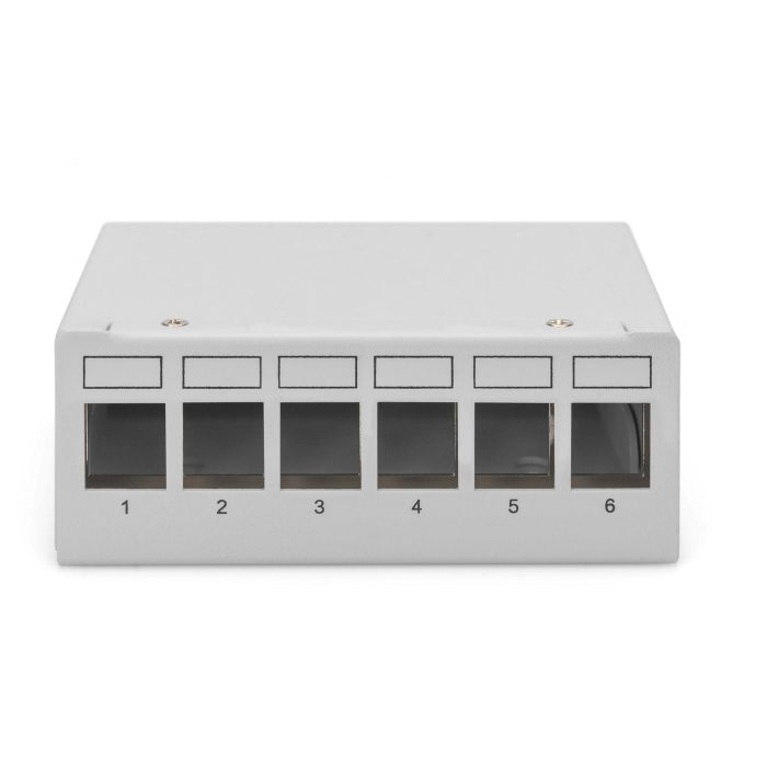Digitus Patchpanel Modular de 6 Puertos Blanco 2