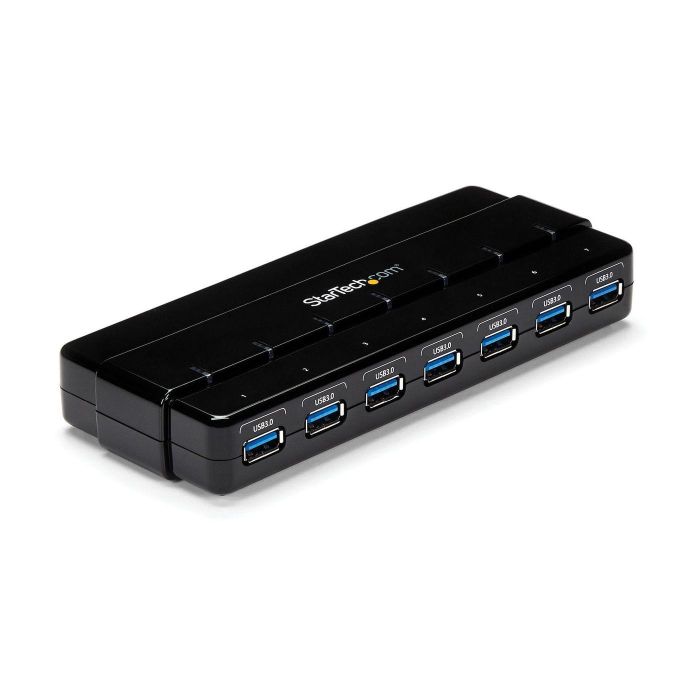 StarTech.com 7 PORT USB 3.0 HUB W/ ADAPTER7 port USB 3.0 hub - desktop,