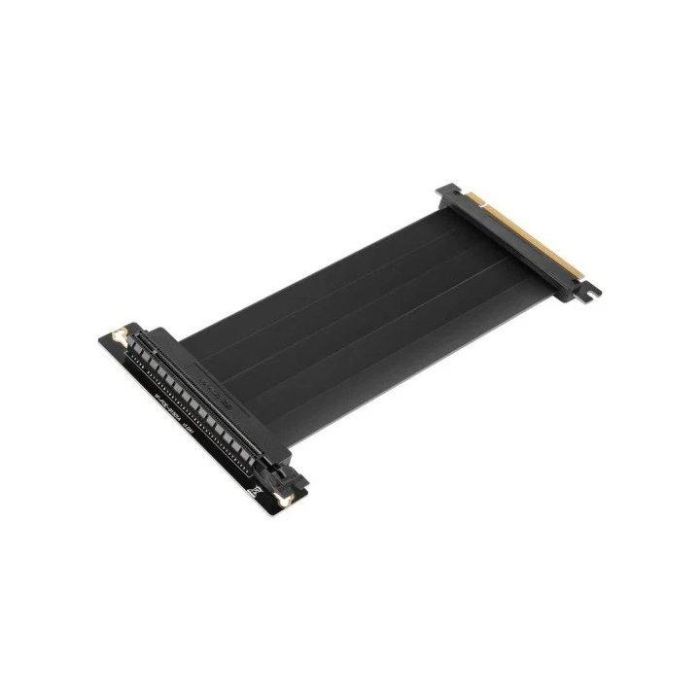 Mars Gaming MCA-PCIE40 Cable Extensor Riser PCIe 4.0 x16 de 300mm para Tarjetas Gráficas GPU con Conector 90° para Montaje Vertical 1
