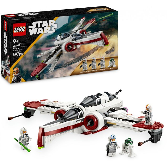 LEGO 75402 Star Wars ARC-170 Set de Construcción de Caza La Venganza de los Sith para Niños 9 Años 2