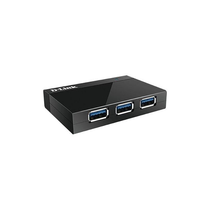 D-Link DUB-1340 USB 3.0 HUB 4Port SuperSpeed aktiv mit Netzteil Black 1 D-Link DUB-1340 USB 3.0 HUB 4Port SuperSpeed aktiv mit Netzteil Black 1