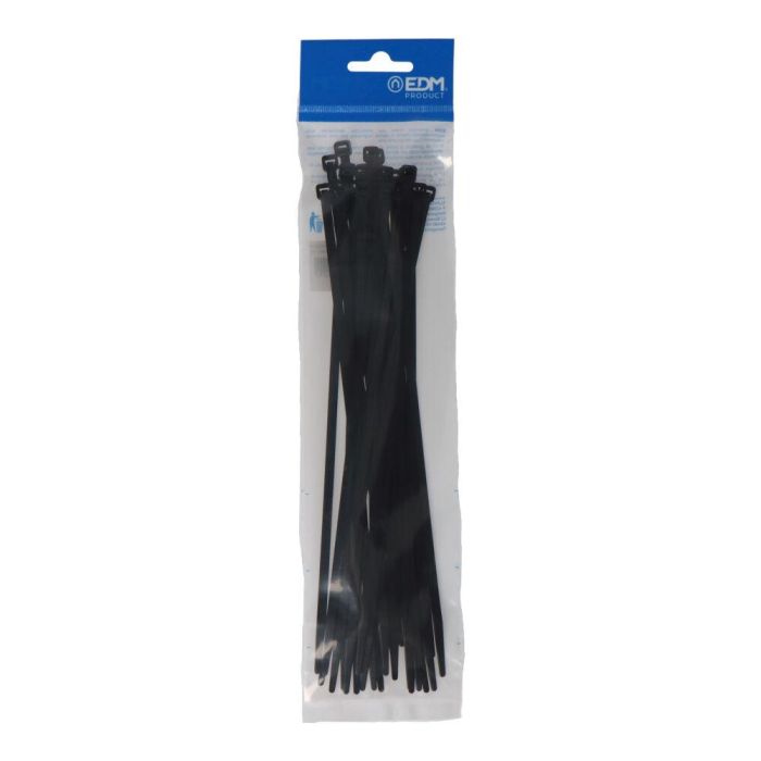 Edm Bridas negras de nylon alta calidad 4,8 x 250 mm (25 unid.) 0 Edm Bridas negras de nylon alta calidad 4,8 x 250 mm (25 unid.) 0