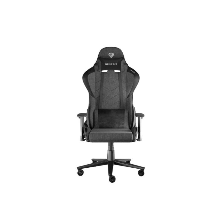 GENESIS Nitro 550 G2 Silla Gaming Ergonómica Reclinable con Reposabrazos Ajustables, Asiento Acolchado Transpirable, 150 kg, Negro/Gris GENESIS Nitro 550 G2 Silla Gaming Ergonómica Reclinable con Reposabrazos Ajustables, Asiento Acolchado Transpirable, 150 kg, Negro/Gris