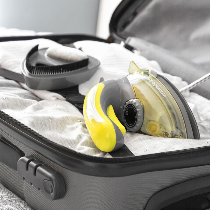 Mini Plancha de Vapor Vertical y Horizontal 2 en 1 Velyron InnovaGoods 800 W 8 Mini Plancha de Vapor Vertical y Horizontal 2 en 1 Velyron InnovaGoods 800 W 8