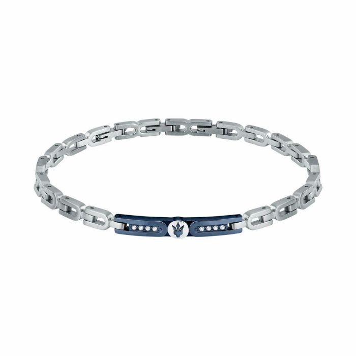 Pulsera Hombre Maserati Acero Inoxidable 21,5 cm Plateado 7 Pulsera Hombre Maserati Acero Inoxidable 21,5 cm Plateado 7