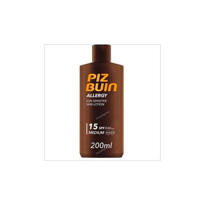 Piz Buin Allergy Protector Solar Corporal Loción SPF 15 Piel Sensible 200 ml