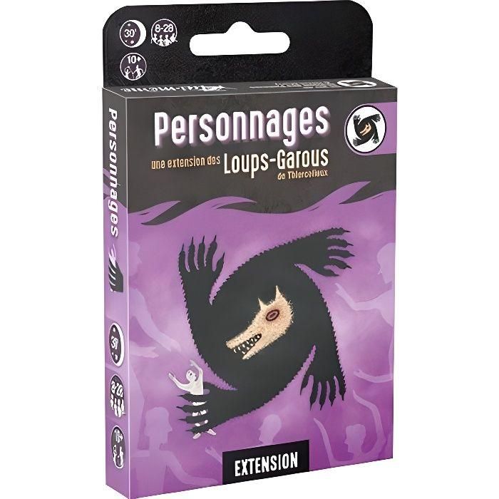 Les Loups-Garous de Thiercelieux - Expansión: Personajes (Edición 2021) - Asmodee - Juego de rol oculto - Juego grupal Les Loups-Garous de Thiercelieux - Expansión: Personajes (Edición 2021) - Asmodee - Juego de rol oculto - Juego grupal