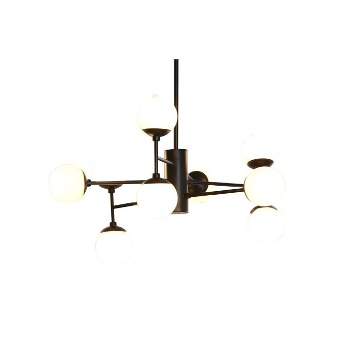 Lampara Techo Moderno DKD Home Decor Negro 80 x 60 x 80 cm Lampara Techo Moderno DKD Home Decor Negro 80 x 60 x 80 cm