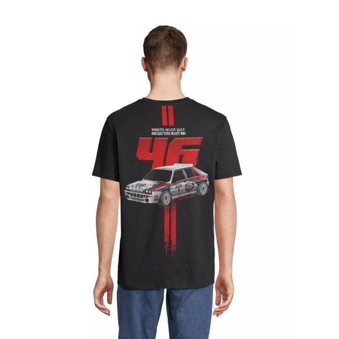 Camiseta de Manga Corta Hombre RADIKAL WINNERS NEVER QUIT Negro L Camiseta de Manga Corta Hombre RADIKAL WINNERS NEVER QUIT Negro L