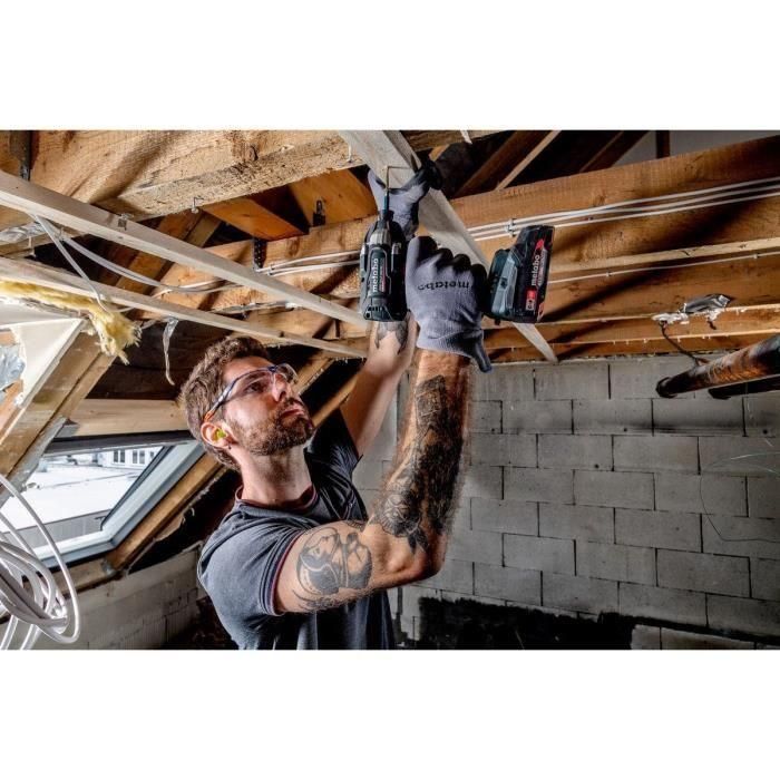 Atornillador de impacto a batería - METABO - SSD 18 LT 200 BL - 18 V - 200 Nm - Profesional 4 Atornillador de impacto a batería - METABO - SSD 18 LT 200 BL - 18 V - 200 Nm - Profesional 4