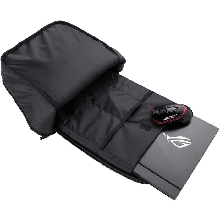 Asus BP1501G ROG Mochila para Portátil de 15-17 Pulgadas (43.2 cm), Poliéster, Negro/Gris, Resistente al Agua 2 Asus BP1501G ROG Mochila para Portátil de 15-17 Pulgadas (43.2 cm), Poliéster, Negro/Gris, Resistente al Agua 2
