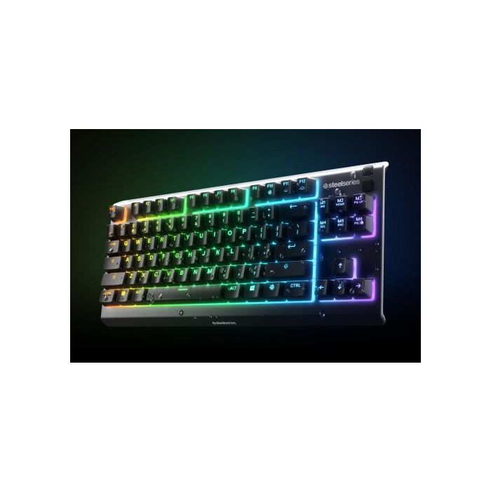 SteelSeries APEX 3 TKL Teclado Gaming Mini USB QWERTY Inglés EE.UU. Negro LED RGB - 64831 4 SteelSeries APEX 3 TKL Teclado Gaming Mini USB QWERTY Inglés EE.UU. Negro LED RGB - 64831 4