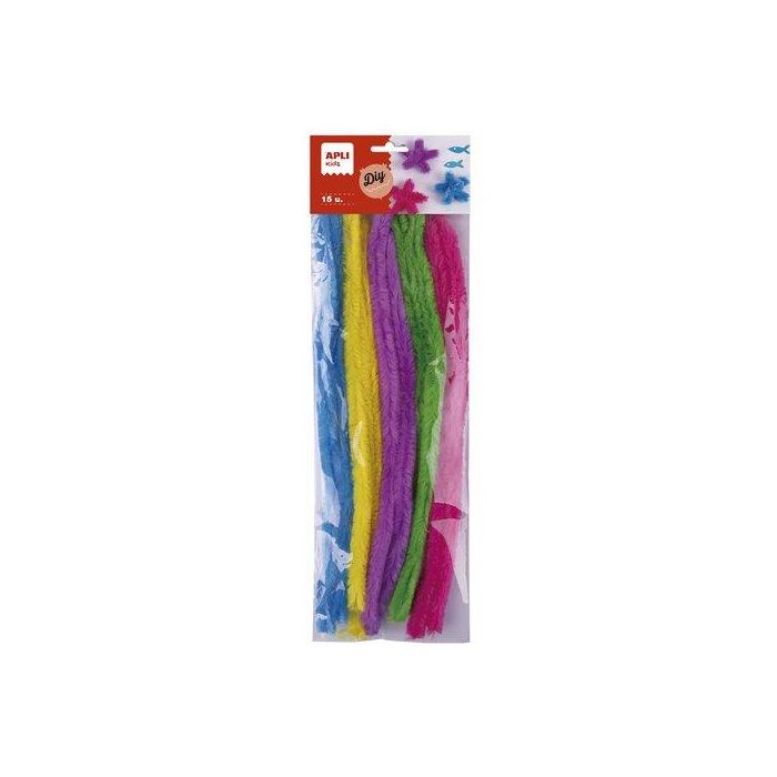 Limpia Pipas Varilla Apli Colosal Surtidos 30 Cm. Bolsa De 15