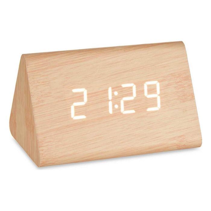 Giftdecor Reloj Digital Efecto Madera, Marrón, 11.7x7.5x8 cm (12 Unidades) Giftdecor Reloj Digital Efecto Madera, Marrón, 11.7x7.5x8 cm (12 Unidades)