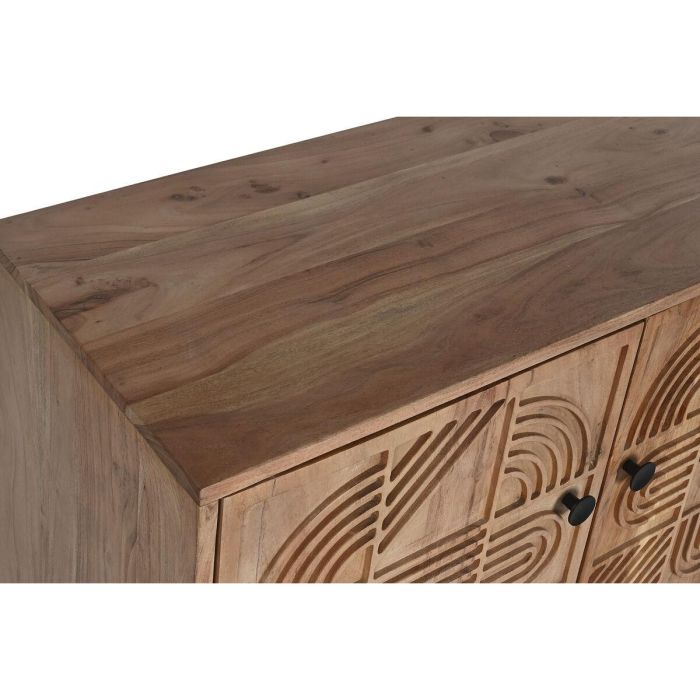 Aparador Home ESPRIT Marrón Negro 88 x 40 x 80 cm 4 Aparador Home ESPRIT Marrón Negro 88 x 40 x 80 cm 4