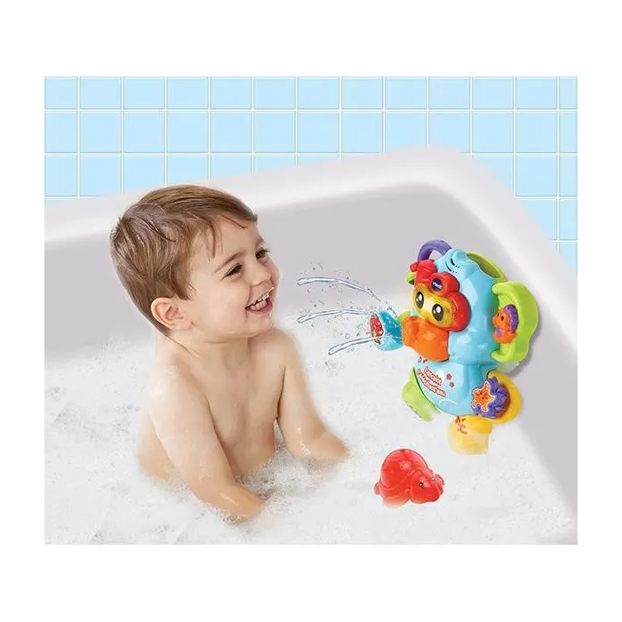 Vtech Baby Lancelot, el Elephant'eau - Juguete de baño que rocía agua para niños de 1 a 5 años 1