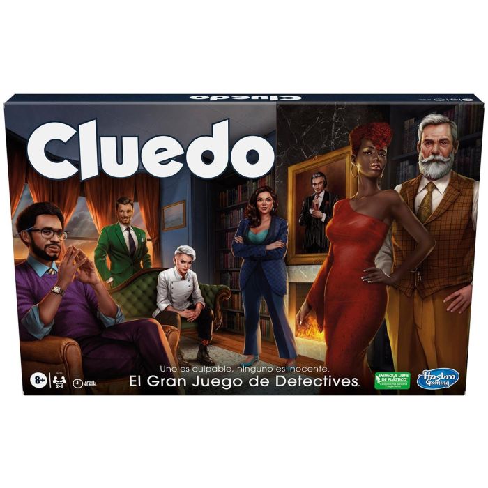 Hasbro Games Cluedo Refresh F6420 Juego de Misterio y Detective para +8 Años 1