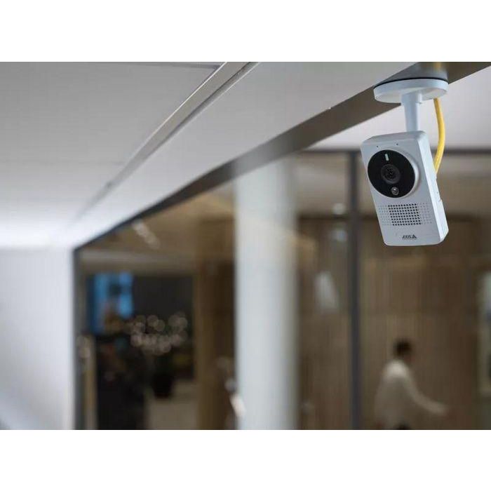 Axis T91A10 Kit de Montaje para Detectores de Movimiento PIR con Abrazadera y Soporte de Plástico Blanco 1