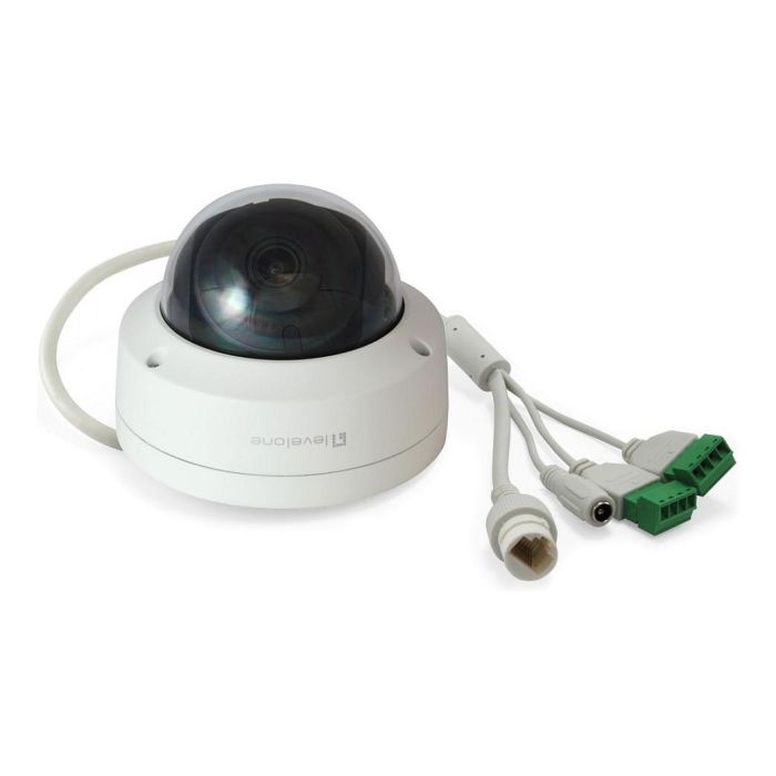 Level One Cámara IP Domo FCS-3404, 6MP H.265, Visión Nocturna IR, PoE, Interior/Exterior, Blanco 1