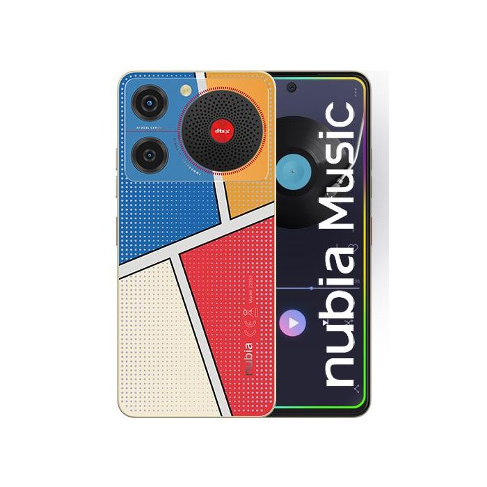 Smartphone ZTE NUBIA MUSIC POP ART 4 GB RAM 128 GB Multicolor 6,6"