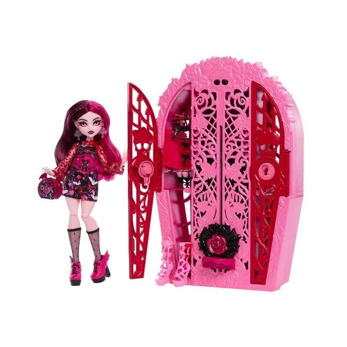 Muñeca monster high draculaura con armario. incluye ropa y accesorios. Muñeca monster high draculaura con armario. incluye ropa y accesorios.