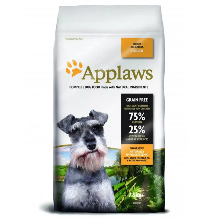 Applaws Dog Dry Senior Pollo 7,5 kg