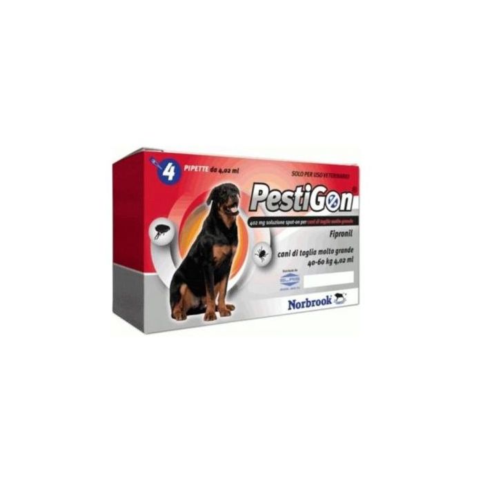 Pestigon Spot On para Perros >40 kg - 4 Pipetas de 402 mg